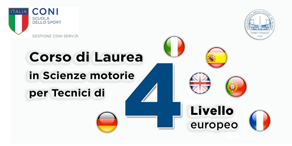 Laurea in Scienze motorie per i tecnici di IV livello europeo